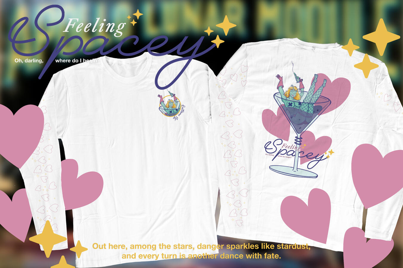 Spacey Longsleeve Tee